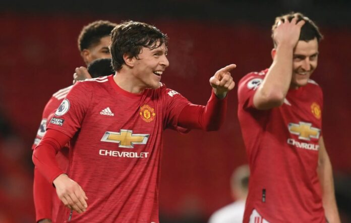 Victor Lindelöf og Harry Maguire